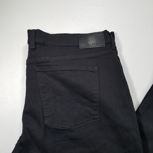 Mott & Bow Men's Classic Slim Jeans Size 40x32 Black Denim - Picture 2 of 10